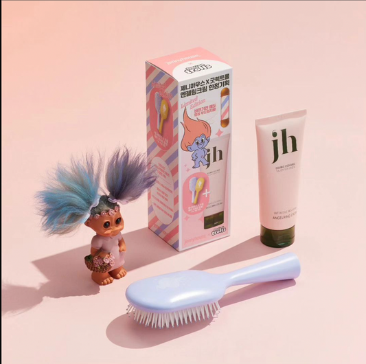 No-Wash Angelring Cream Troll Collection + Brush Set